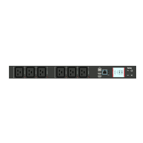 PX3-4104R-V2 - iPDU 6 prises IEC C19, mesure par prise, bandeau mesuré, 1 U rackable 19"