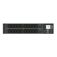 PX3-5466R - iPDU 20 prises IEC C13, commutation et mesure par prise, bandeau mesuré, 2 U rackable 19"