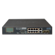FGSD-1022VHP - Switch Plug & Play Fast Ethernet 8 ports PoE+, 2 ports Combo, format desktop