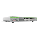 AT-GS920/16 - Switch Plug & Play Gigabit Ethernet 16 ports 10/100/1000Base-TX, fonctions avancées par DIP Switch
