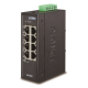 ISW-800T - Switch industriel IP30 Plug & Play 8 ports Fast Ethernet, température étendue, format compact