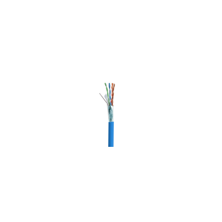 74011NH.00100, Câble Ethernet catégorie 6a SF/FTP Belden, Vert, 100m LSZH  Sans terminaison LSZH