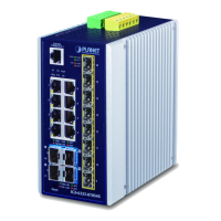 IGS-6325-8T8S4X - Switch industriel IP30 manageable niveau 3, 8 ports Gigabit Ethernet, 8 emplacements SFP, 4 emplacements SFP+