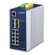 IGS-12040MT - Switch industriel IP30 manageable L2+ 8 ports Gigabit Ethernet & 4 ports SFP