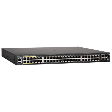 ICX7450-48P - Switch modulaire L3, 48 ports Gigabit Ethernet PoE+ dont 8 PoH, 3 slots d'extension pour modules de stack/uplink