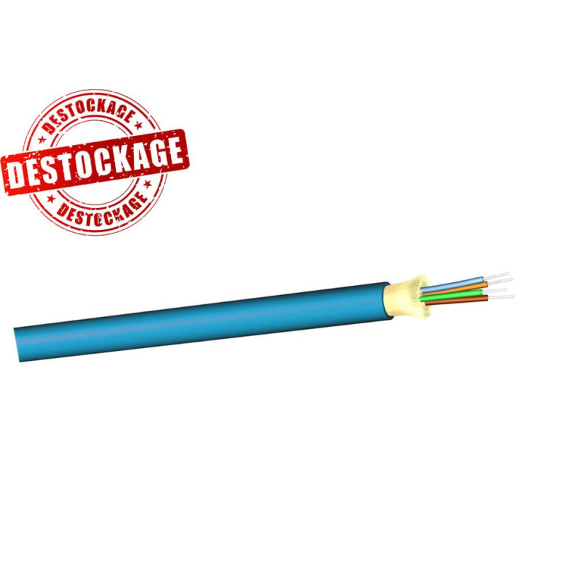 Câble fibre optique structure serrée - Gaine LSZH Cca – Intérieur
