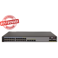 S5710-28C-EI - Switch manageable et empilable niveau 3, 24 ports 10/100/1000Base-TX dont 4 ports Combo, 4 ports SFP+ 10G