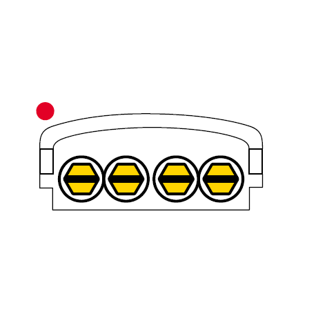 Boite de protection d'épissures IP68 BPEO taille 1 Evol EOC