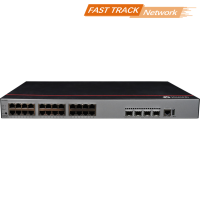 CloudEngine S5735-L24T4X-A1 - Switch manageable niveau 3 simplifié, 24 ports 100/1000Base-TX, 4 emplacements SFP+ 10Gbase-X