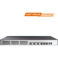 CloudEngine S5735-L24T4XE-A-V2 - Switch L3, 24 ports 100/1000Base-TX, 4 emplacements SFP+ 10Gbase-X, 2 ports de stack 12G